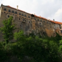 チェスキークルムロフ城の城塞